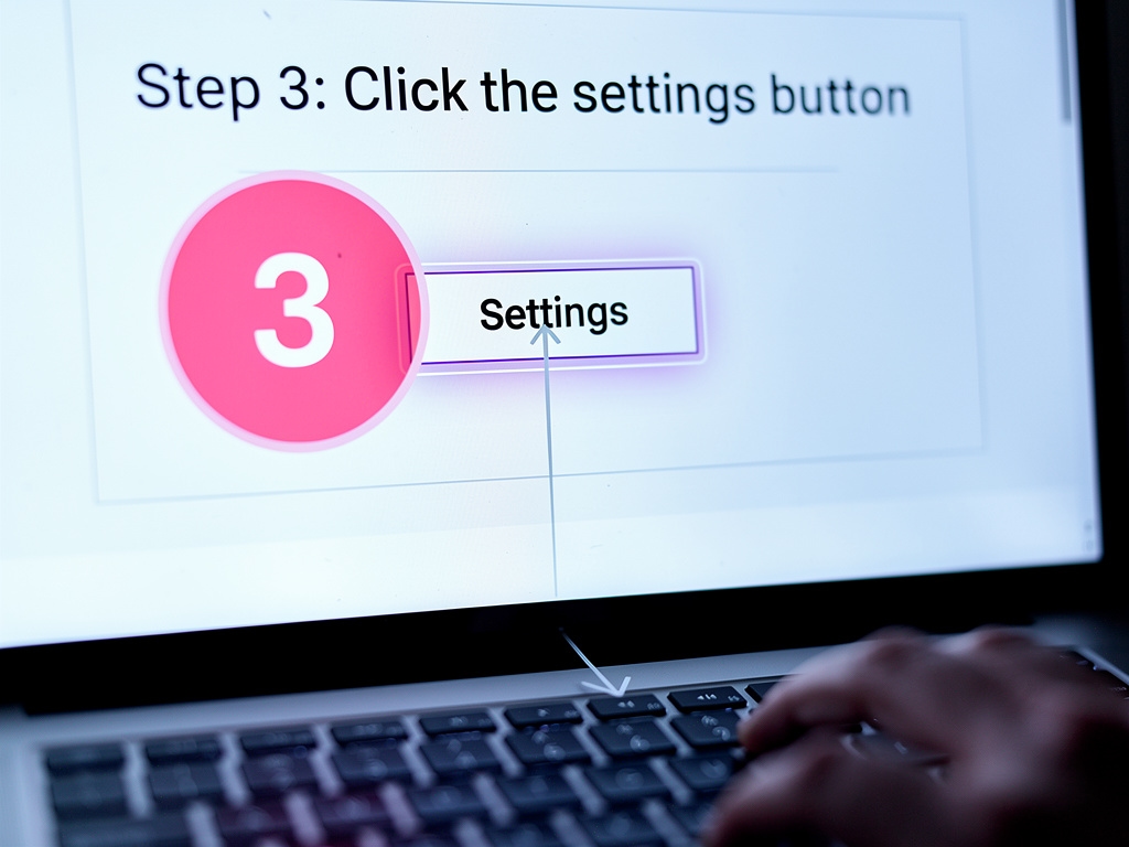 Captura de pantalla detallada de tutorial mostrando cada paso con anotaciones visuales